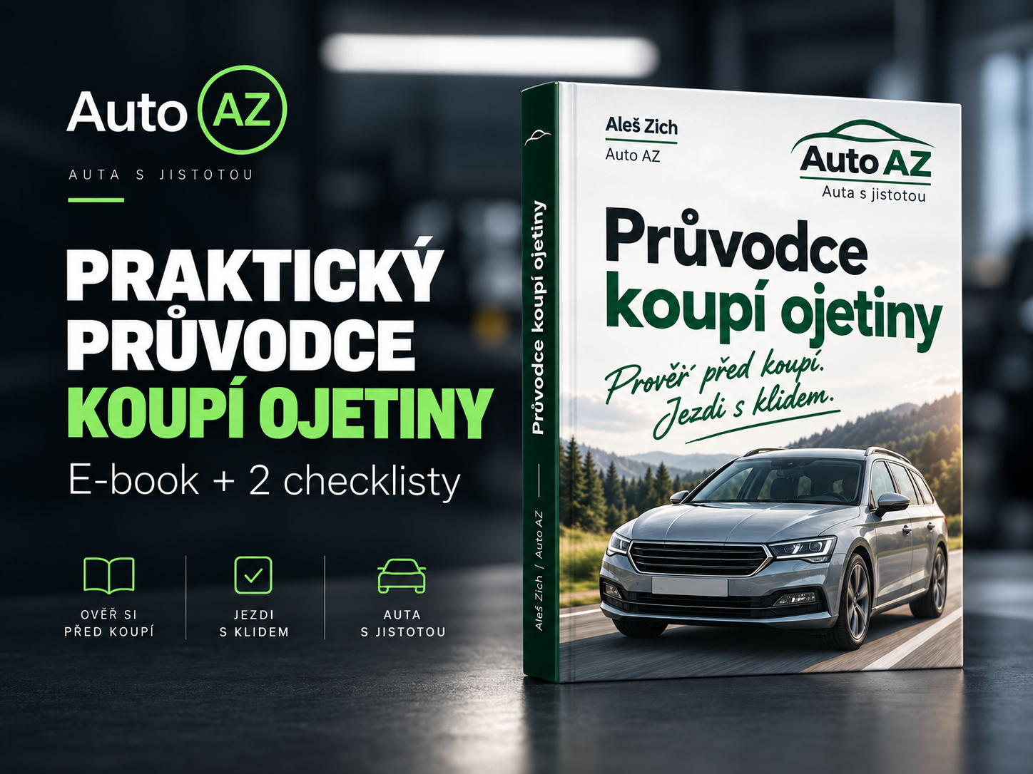 Praktický průvodce koupí ojetiny – e-book a dva checklisty